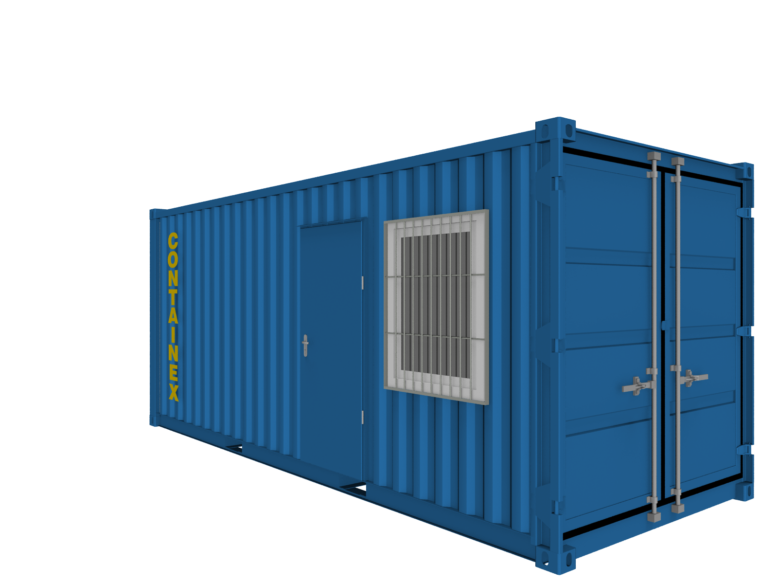 Скопировать закрытый контейнер. Блок-контейнер офисный CONTAINEX BM 20. Контейнер CONTAINEX HC 40 1149594. Контейнер складской Auer 500х500х140. CONTAINEX сантехнический модуль.