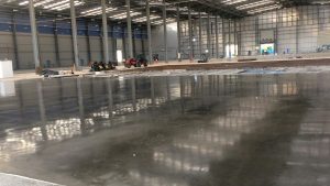 Logicor - concrete floor